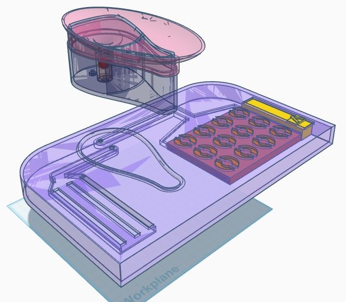 ACUP prototype rendering – internal mechanism